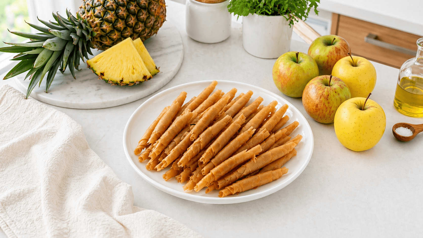 APPLE & PINEAPPLE ROLE